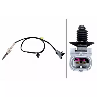 Capteur, température des gaz HELLA 6PT 358 226-221 pour VOLVO XC90 2.0 D5 Polestar AWD - 240cv