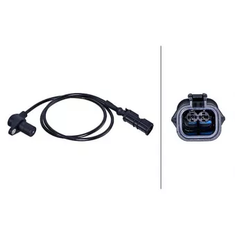 Capteur d'angle, vilebrequin HELLA 6PU 009 169-181