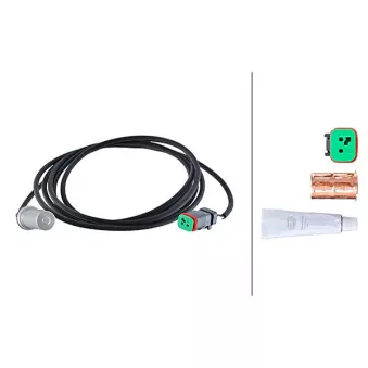HELLA 6PU 230 048-571 - Capteur, vitesse de roue