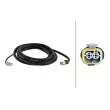 Capteur, vitesse de roue arrière gauche HELLA [6PU 230 048-631]