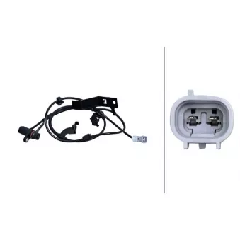 HELLA 6PU 230 048-761 - Capteur, vitesse de roue