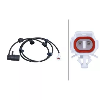 HELLA 6PU 230 048-991 - Capteur, vitesse de roue