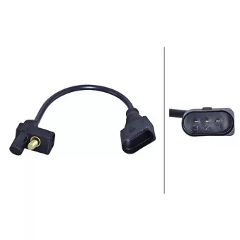 HELLA 6PU 358 191-101 - Capteur d'angle, vilebrequin
