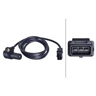 Capteur d'angle, vilebrequin HELLA 6PU 358 191-171