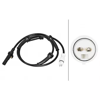 Capteur, vitesse de roue HELLA OEM 8200724127