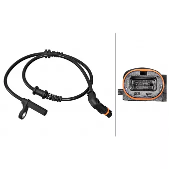 Capteur, vitesse de roue HELLA OEM 1729056101