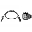 Capteur, vitesse de roue HELLA [6PU 358 217-181]