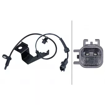Capteur, vitesse de roue HELLA 6PU 358 217-351