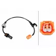 Capteur, vitesse de roue HELLA [6PU 358 217-501]