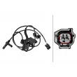 Capteur, vitesse de roue HELLA [6PU 358 217-651]