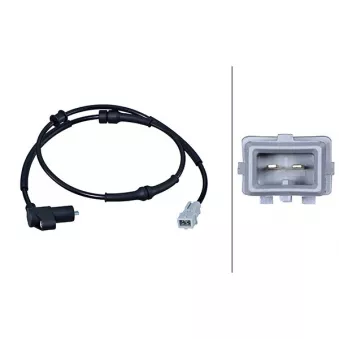Capteur, vitesse de roue HELLA OEM 454578