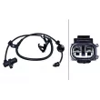 Capteur, vitesse de roue HELLA [6PU 358 218-051]