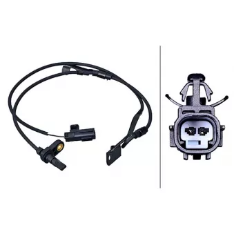 Capteur, vitesse de roue HELLA 6PU 358 218-061 pour TOYOTA COROLLA 1.6 - 132cv