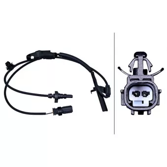 Capteur, vitesse de roue HELLA 6PU 358 218-071 pour TOYOTA COROLLA 1.6 - 132cv