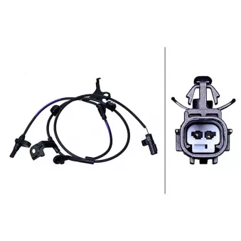 Capteur, vitesse de roue avant gauche HELLA OEM 8954352090