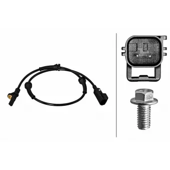 Capteur, vitesse de roue HELLA 6PU 358 218-301 pour LAND ROVER RANGE ROVER EVOQUE Si4 4x4 - 241cv