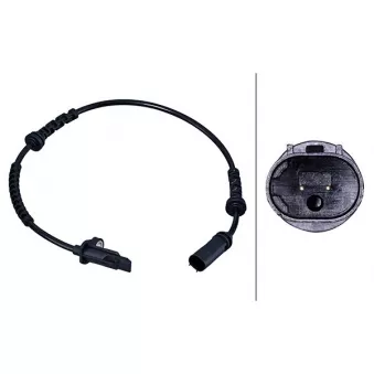 Capteur, vitesse de roue HELLA 6PU 358 218-311 pour BMW i3 s Range Extender - 184cv