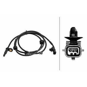 Capteur, vitesse de roue HELLA [6PU 358 218-331]