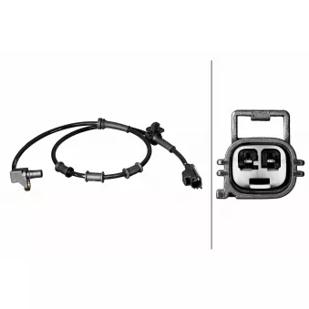 Capteur, vitesse de roue HELLA 6PU 358 218-911 pour DODGE RAM 1500 5.7 - 349cv