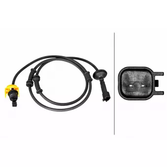 Capteur, vitesse de roue HELLA 6PU 358 219-141 pour CHRYSLER VOYAGER 2.5 CRD - 141cv