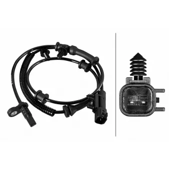 Capteur, vitesse de roue HELLA 6PU 358 219-191