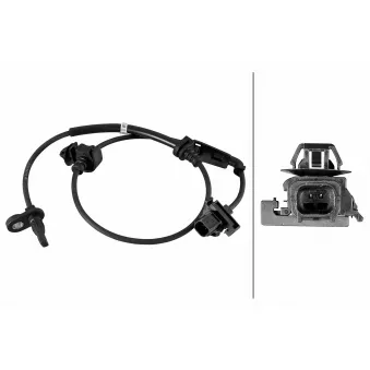 HELLA 6PU 358 219-221 - Capteur, vitesse de roue