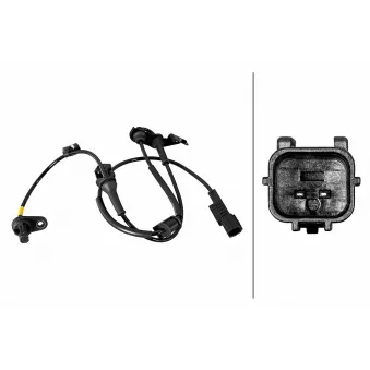 Capteur, vitesse de roue HELLA OEM 95670D3000