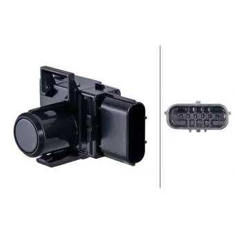 Capteur, aide au stationnement HELLA 6PX 358 141-861 pour HONDA INSIGHT 1.3 IMA - 99cv