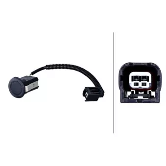 Capteur, aide au stationnement HELLA 6PX 358 141-931 pour HONDA CR-V 2,0 i-VTEC - 150cv