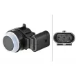 HELLA 6PX 358 270-571 - Capteur, aide au stationnement