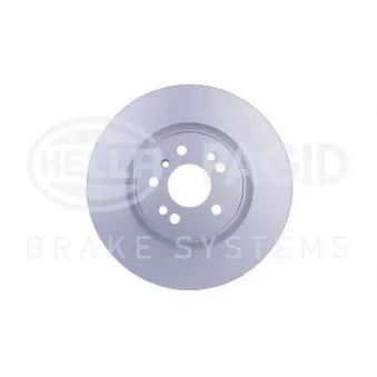 Jeu de 2 disques de frein avant HELLA OEM 1644210412