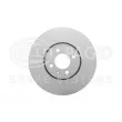 HELLA 8DD 355 131-991 - Jeu de 2 disques de frein avant