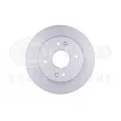 HELLA 8DD 355 133-171 - Jeu de 2 disques de frein arrière
