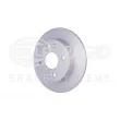 HELLA 8DD 355 133-171 - Jeu de 2 disques de frein arrière