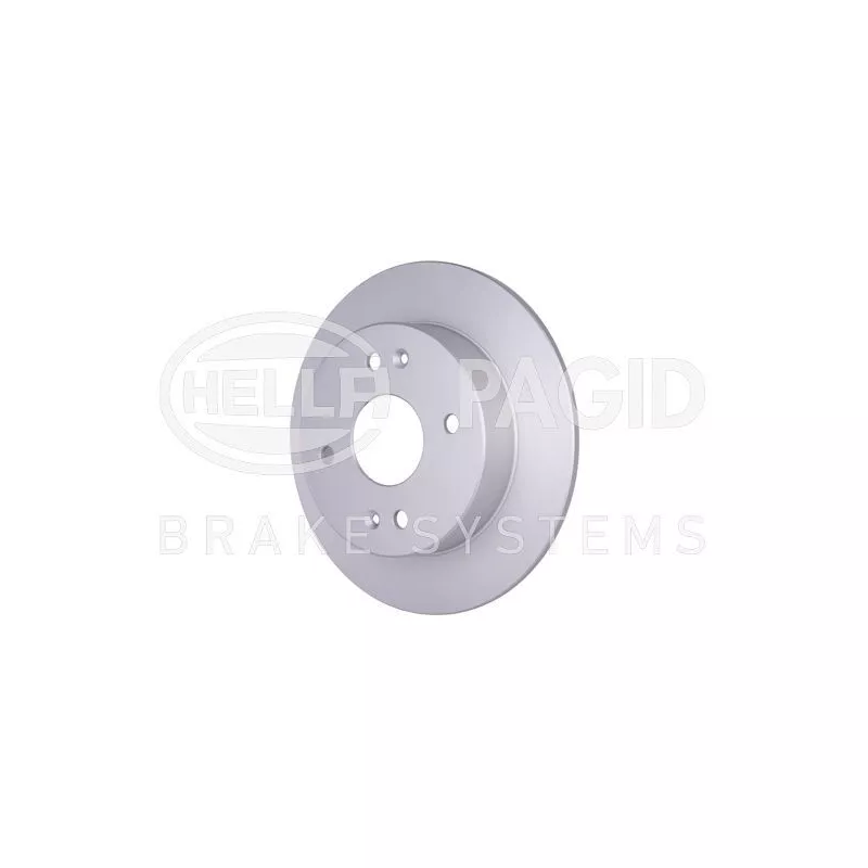 Jeu de 2 disques de frein arrière HELLA 8DD 355 133-171 - Visuel 2