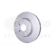 HELLA 8DD 355 133-371 - Jeu de 2 disques de frein avant