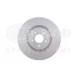 HELLA 8DD 355 133-421 - Jeu de 2 disques de frein avant
