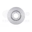 HELLA 8DD 355 133-661 - Disque de frein avant gauche