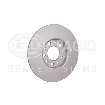 Jeu de 2 disques de frein arrière HELLA 8DD 355 133-721 pour JEEP CHEROKEE 2.0 CRD - 140cv