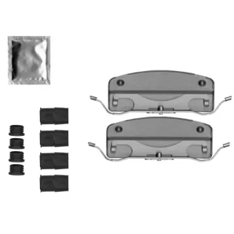 HELLA 8DZ 355 207-191 - Kit d'accessoires, étrier de frein