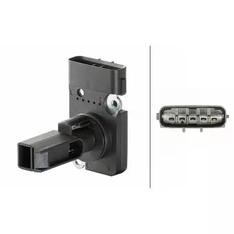 HELLA 8ET 358 095-931 - Débitmètre de masse d'air