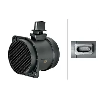 HELLA 8ET 358 166-551 - Débitmètre de masse d'air