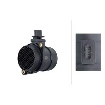 Débitmètre de masse d'air HELLA 8ET 358 166-651