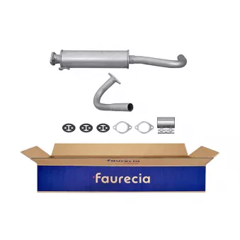 HELLA 8LB 366 020-081 - Silencieux avant