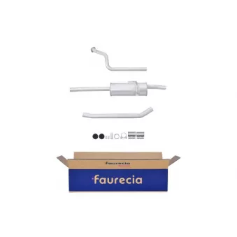 HELLA 8LB 366 020-211 - Silencieux avant