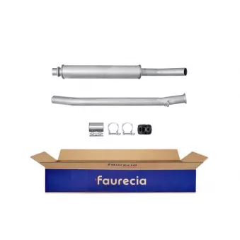 HELLA 8LB 366 020-261 - Silencieux avant