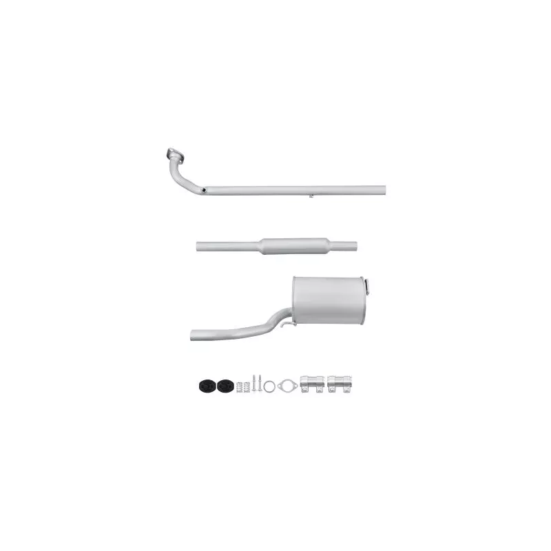 Silencieux avant HELLA 8LB 366 020-631 - Visuel 1