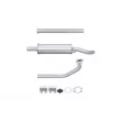 HELLA 8LB 366 020-841 - Silencieux avant