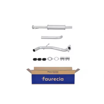 HELLA 8LB 366 020-861 - Silencieux avant