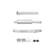 HELLA 8LB 366 021-001 - Silencieux avant